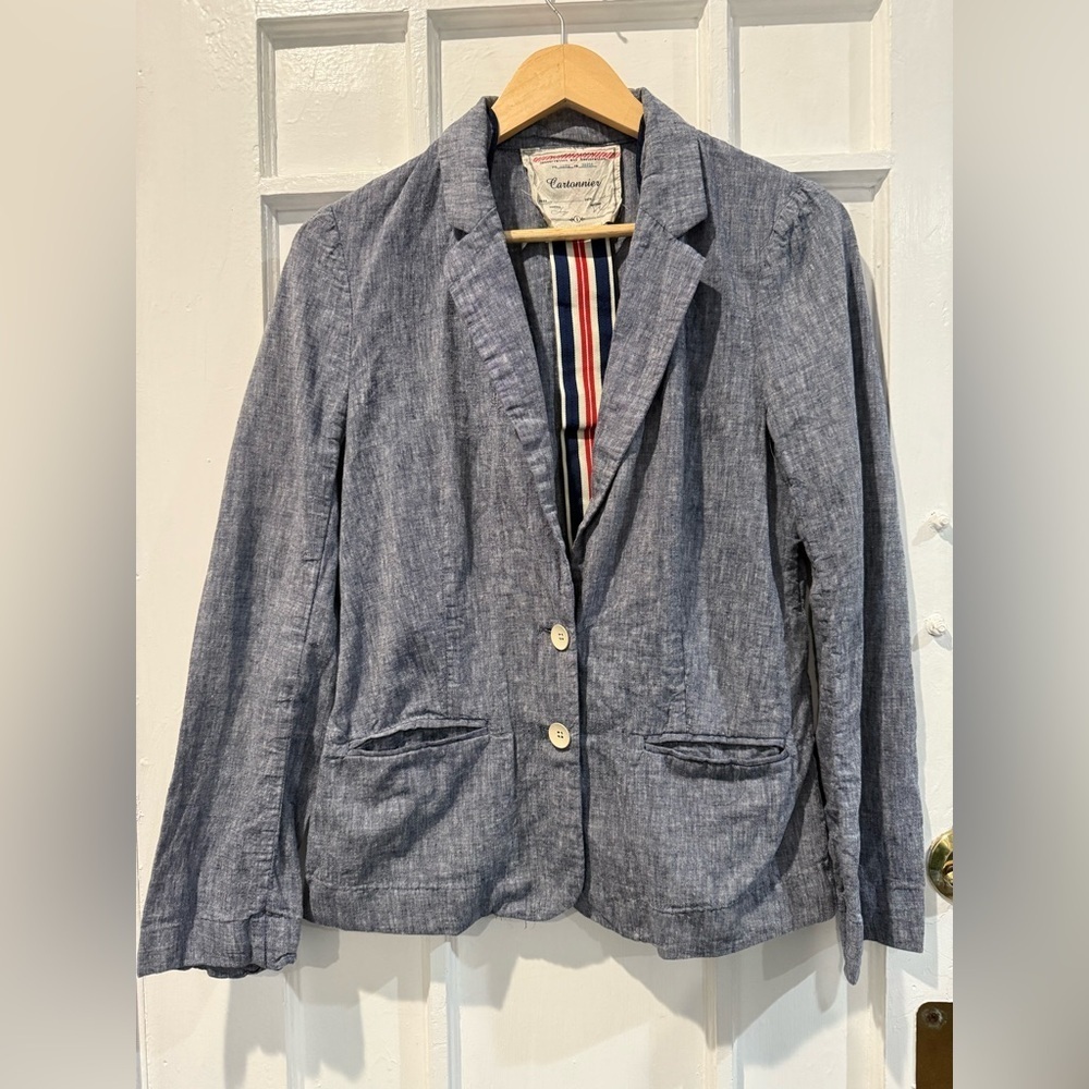 Cartonnier Women's Gray Blazer